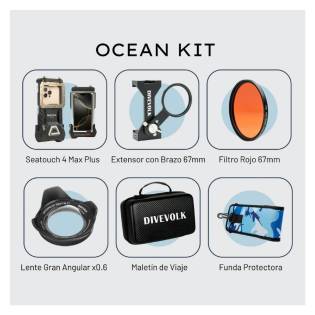 Divevolk Seatouch 4 Max Plus Kit Ocean