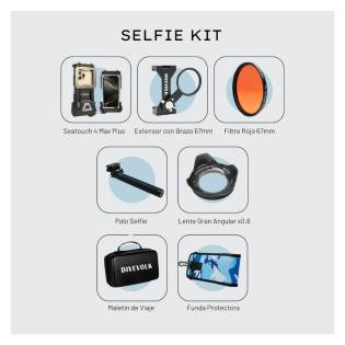 Divevolk Seatouch 4 Max Plus Kit Selfie
