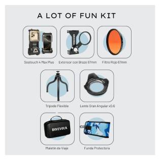 Divevolk Seatouch 4 Max Plus Kit a Lot of Fun