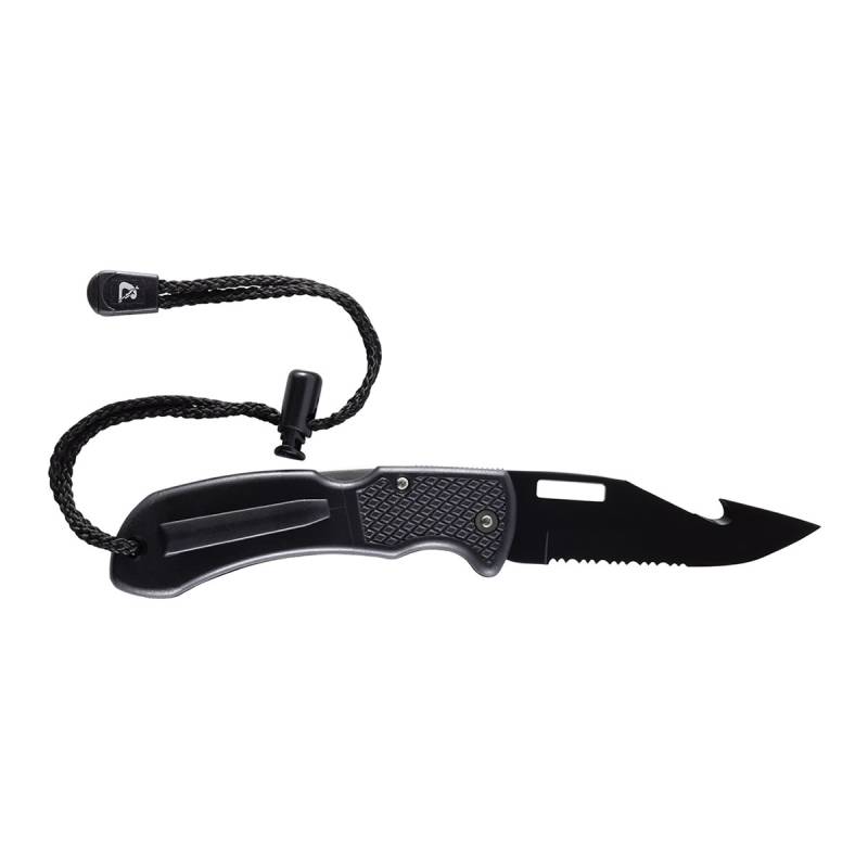 Cressi Navaja Chaku Galvanizado Negro