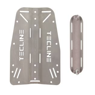 Tecline Set Placa y Adaptador Titanium