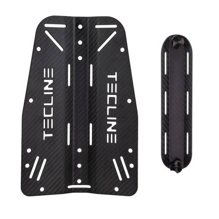 Tecline Set Placa y Adaptador Carbono