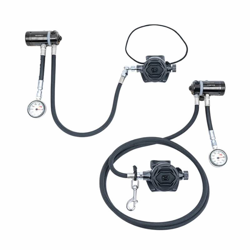 Dive Rite Pack Regulador Sidemount XT1/XT4 Derecha