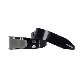 Cressi Cinturón Silicona Hebilla Inoxidable