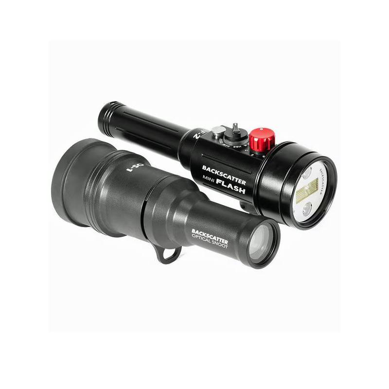 Backscatter Mini Flash 3 / Optical Snoot OS-1 Combo Package