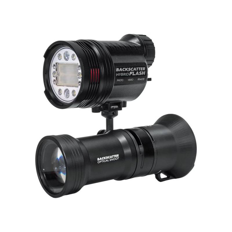 Backscatter Hybrid Flash HF-1 with Snoot OS-3