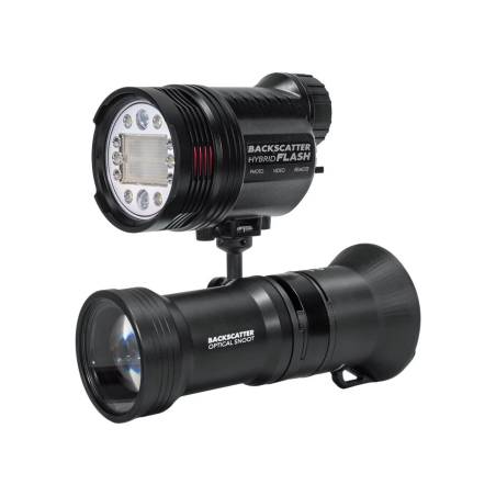 Backscatter Hybrid Flash HF-1 with Snoot OS-3