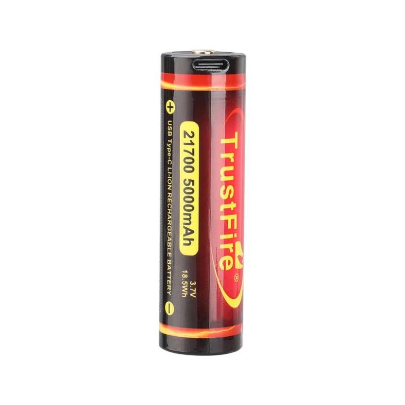 Trustfire 21700 Rechargeable Battery 5000mAh with USB Port