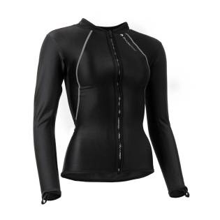 Sharkskin Camiseta Chillproof Cremallera Mujer