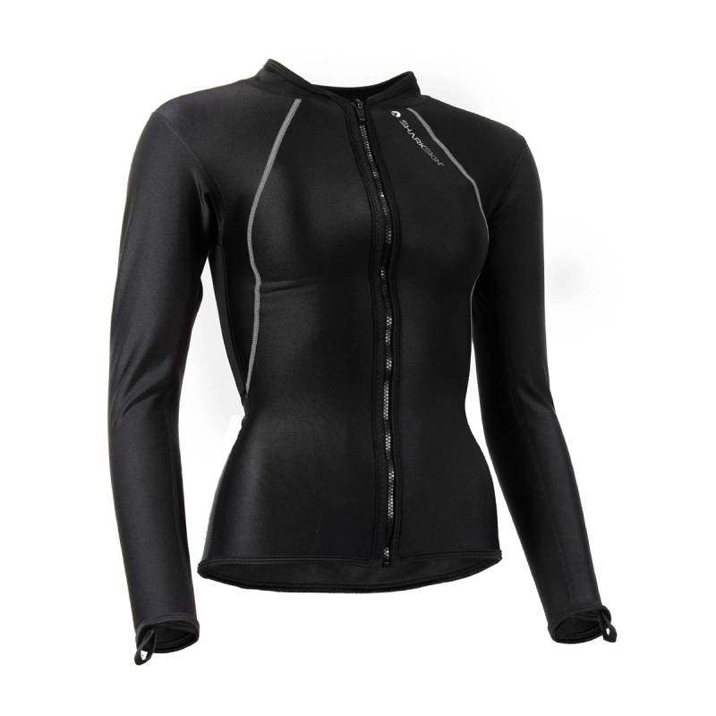 Sharkskin Camiseta Chillproof Cremallera Mujer