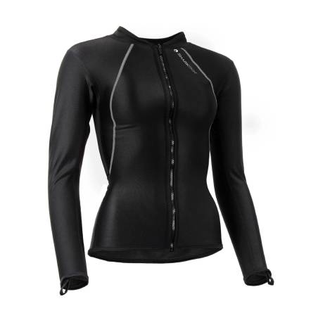 Sharkskin Camiseta Chillproof Cremallera Mujer