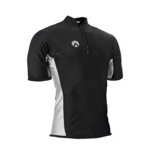 Sharkskin Chillproof Short Sleeve with Chest Zip Man