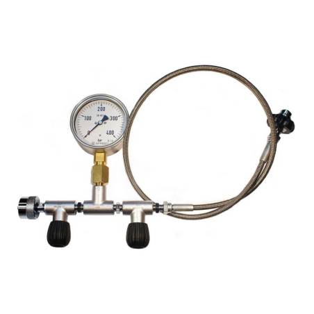 Metalsub Oxygen Decanting Hose NEVOC W30x2 to DIN 200/300