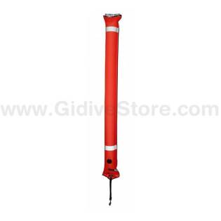 Tecline Closed Buoy with SS Snap 180cm Orange