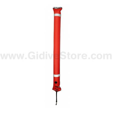 Tecline Closed Buoy with SS Snap 180cm Orange