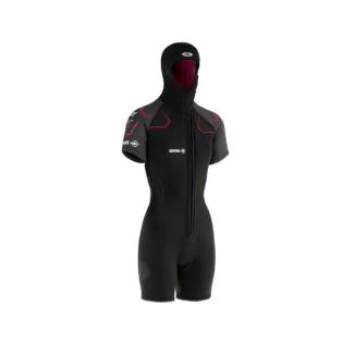 Beuchat Traje Shorty  Focea Comfort 7 con Capucha 5mm Mujer
