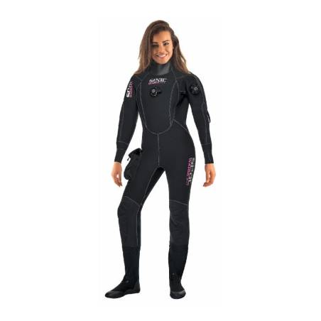 Seac Traje Seco Warmdry 4mm Mujer