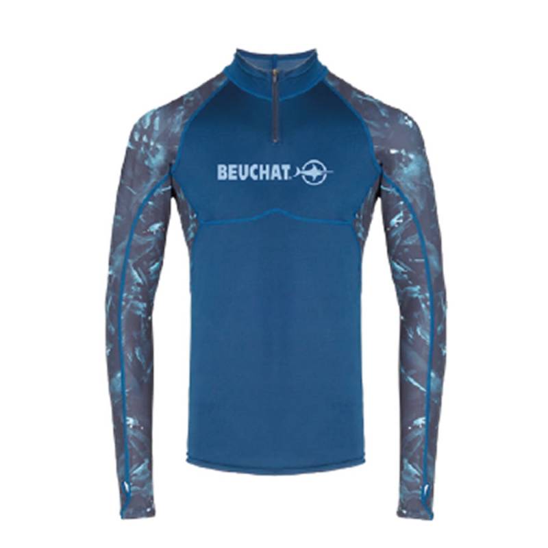 Beuchat Rashguard Atoll Seaweed Manga Larga Hombre
