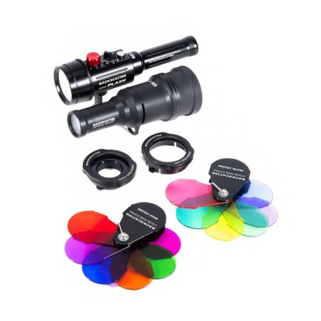 Backscatter Pack Mini Flash 3 / Snoot OS-1 / Pack de Filtros