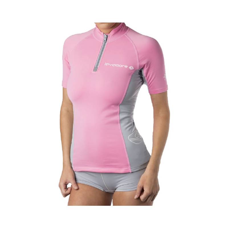 Lavacore Lavaskin Camiseta Manga Corta UPF50 Mujer Rosa