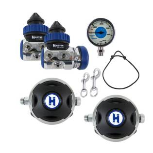 Halcyon H-50D Doubles Regulator Package Halo