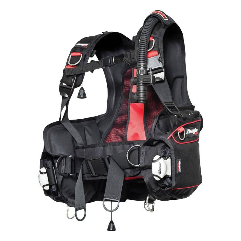 Zeagle Resort Plus Negro/Rojo
