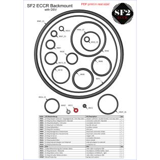 Scuba Force O-Ring Kit SF2 Backmount