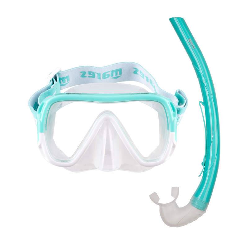 Mares Set Keewee Aqua