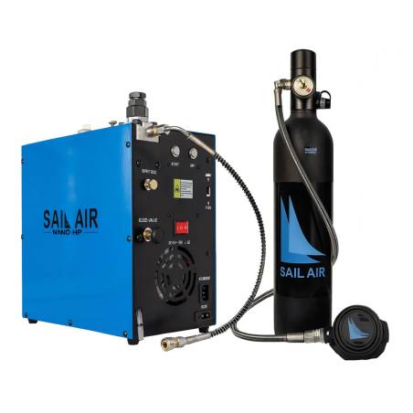 NRC SailAir Pack Set Solo con Compresor Nano HP