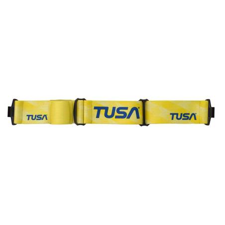 Tusa Fabric Mask Strap Yellow Quick Adjust