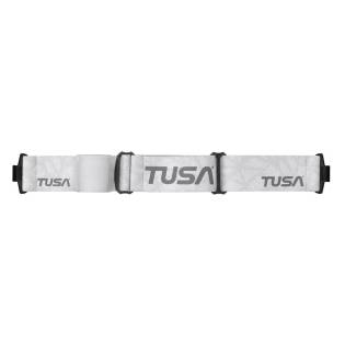 Tusa Tira Máscara Fabric Blanco Ajuste Rápido