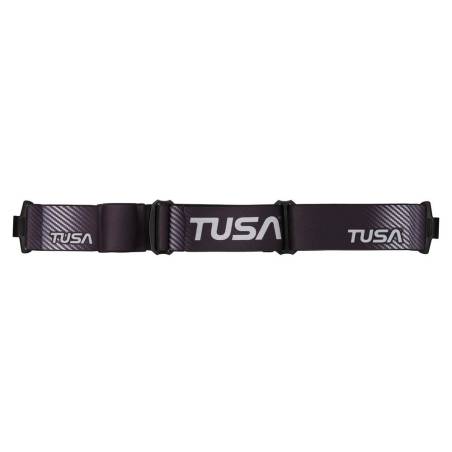 Tusa Tira Máscara Fabric Negro Ajuste Rápido