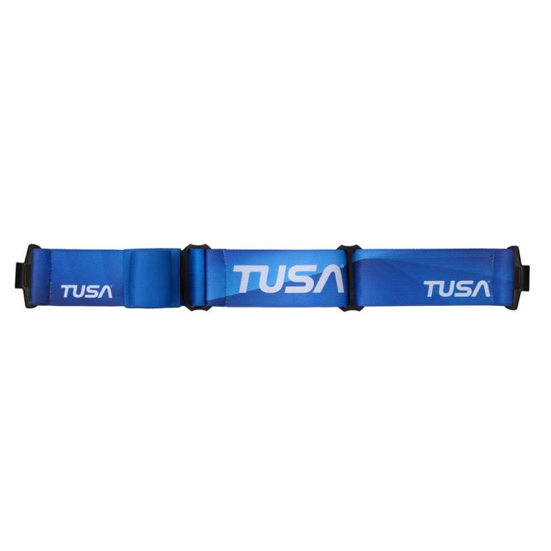 Tusa Tira Máscara Fabric Azul Ajuste Rápido