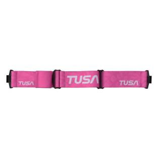 Tusa Fabric Mask Strap Pink Quick Adjust
