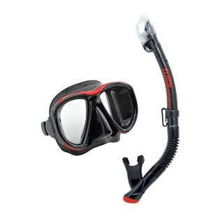 Tusa Set Máscara Powerview + Tubo USP-250 Rojo