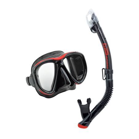 Tusa Set Máscara Powerview + Tubo USP-250 Rojo