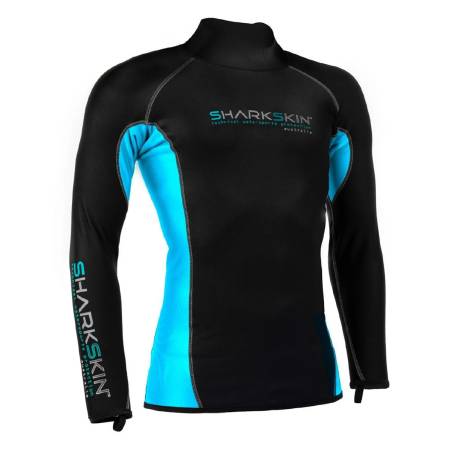 Sharkskin Chillproof Long Sleeve Man Blue