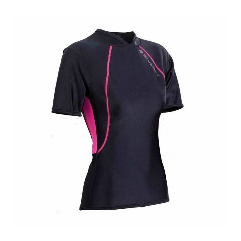 Sharkskin Camiseta Manga Corta Mujer Rosa