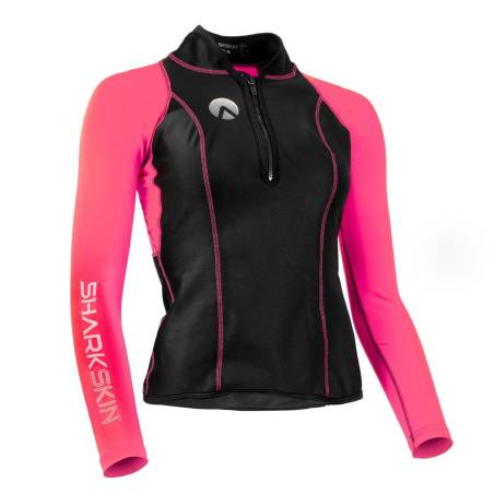 Sharkskin Performance Wear Camiseta Rosa Mujer