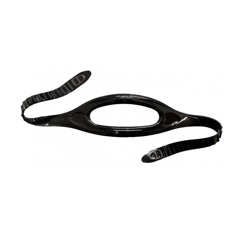 Tusa Silicone Mask Strap Black