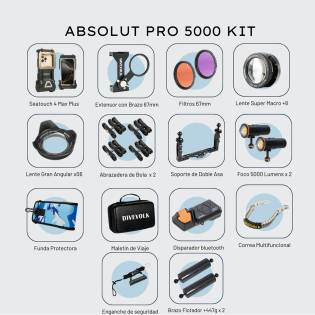 Divevolk Seatouch 4 Max Plus Kit Almighty SL50