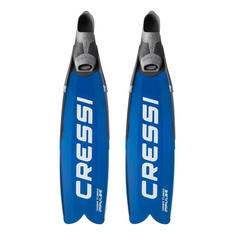 Cressi Gara Turbo Impulse Fins Blue