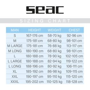 Seac Space 5mm Hombre