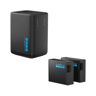 GoPro Dual Battery Charger Mission 1 / Hero13 + 2 Enduro 2 Battery
