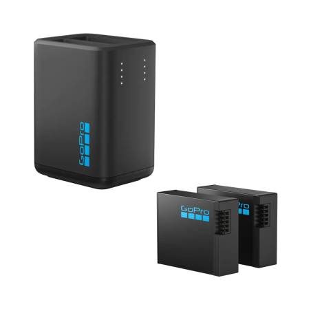 GoPro Dual Battery Charger Mission 1 / Hero13 + 2 Enduro 2 Battery