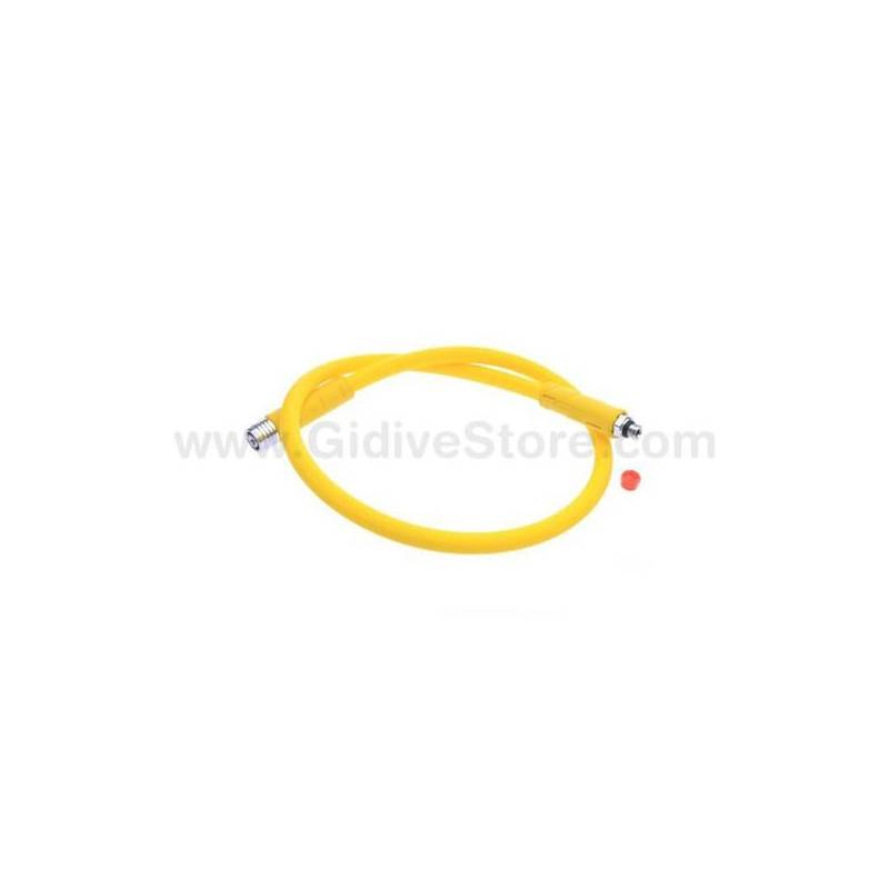 Apeks Regulator Hose Yellow 3/8" 75cm
