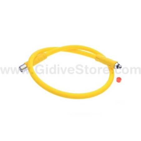 Apeks Regulator Hose Yellow 3/8" 75cm