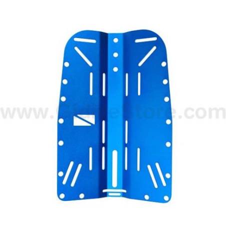 Tecline Placa Aluminio Azul