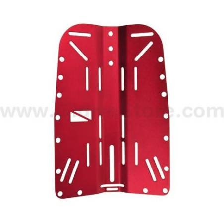 Tecline Aluminium Backplate Red