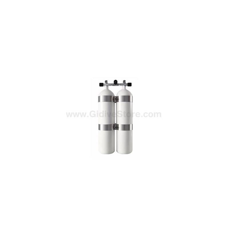 EuroCylinders Bibotella 12 litros Base Cóncava